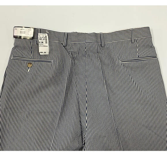 NWT Mens Jose A Bank Winsor Size 38 Length not Hemmed Seersuckers Pants Slacks - Picture 8 of 11